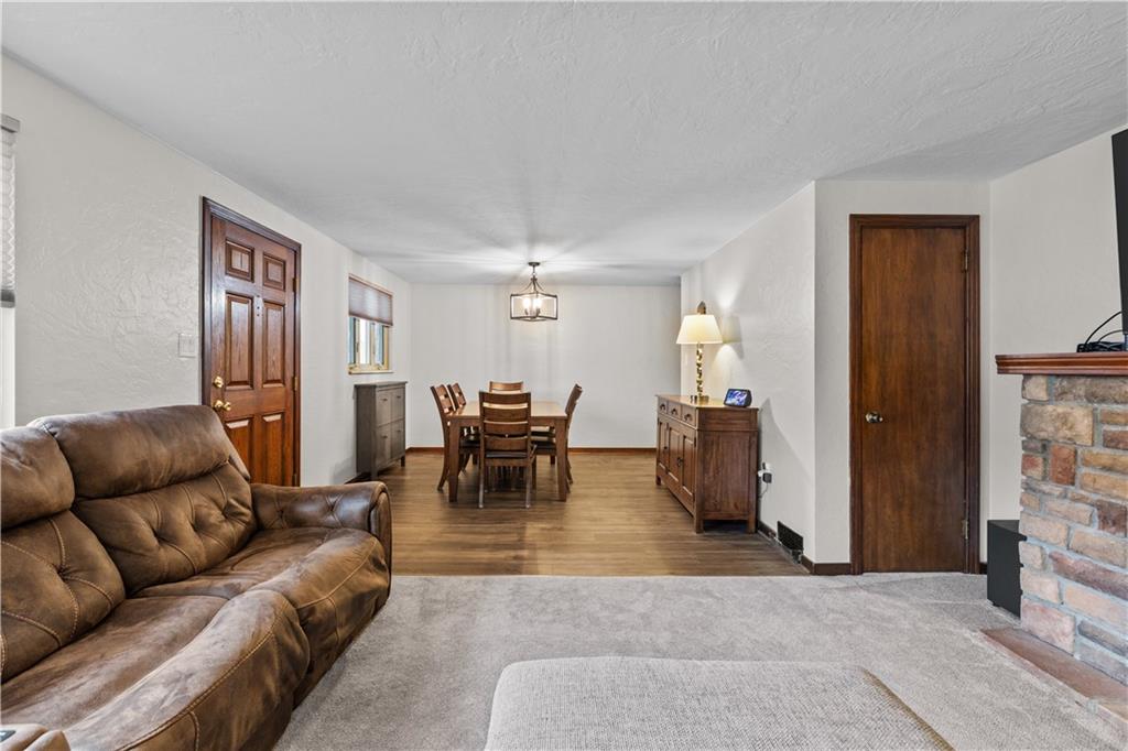 4 Harter Circle Pittsburgh, PA 15236 - Photo 8 of 29 a living room with furniture and a dining table