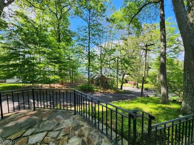 a view of an outdoor space with a lake view