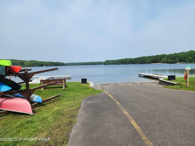 a view of lake with outdoor space
