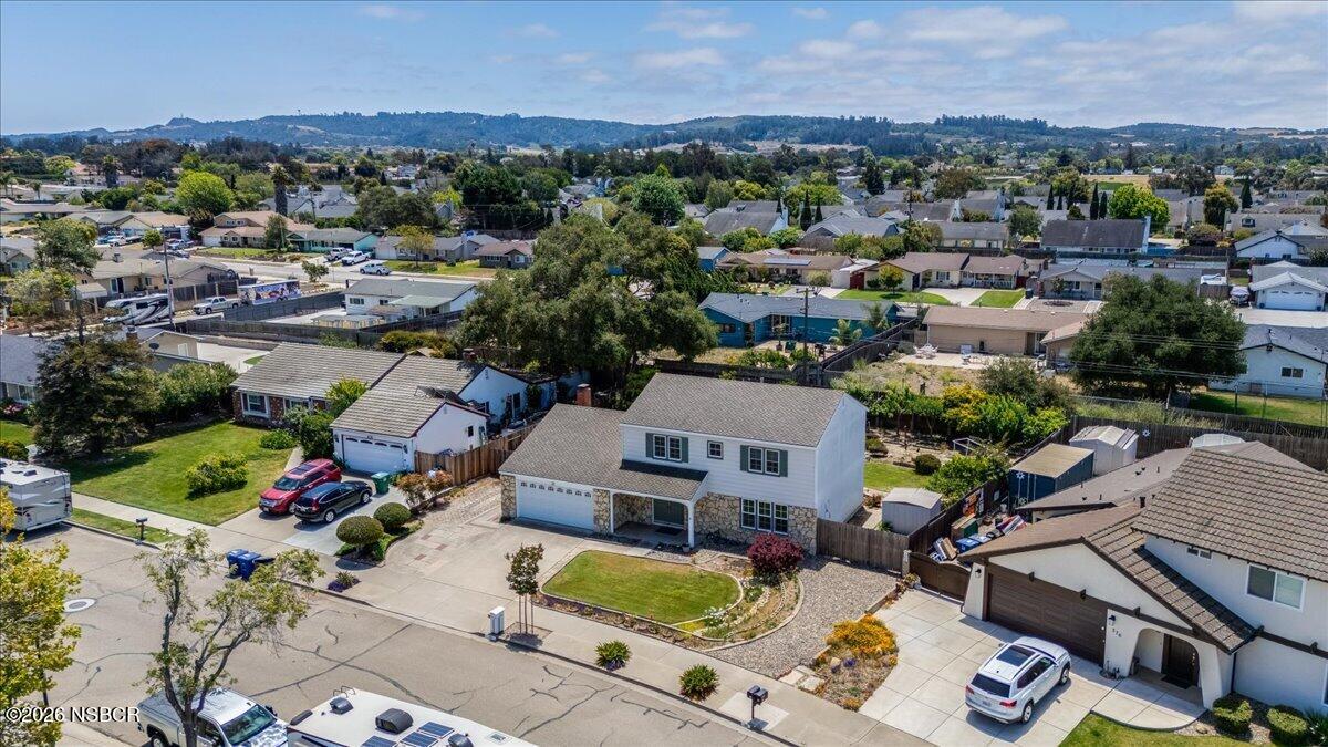 360 Tallyho Road Santa Maria, CA 93455 - Photo 61 of 72 an aerial view of a house with a garden