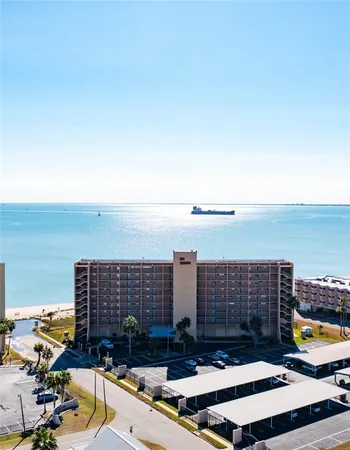 a view of building with outdoor space