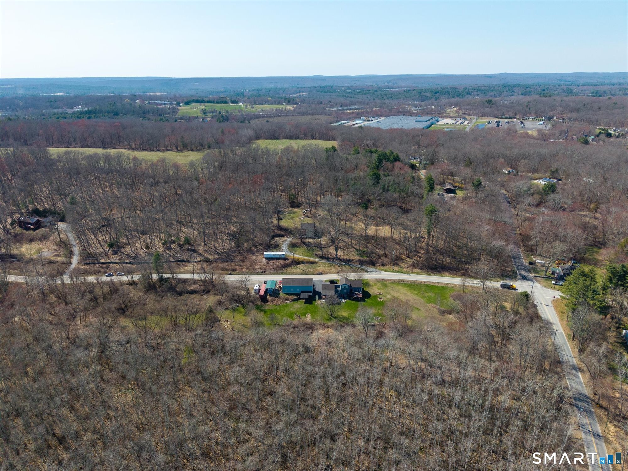 0 Green Hollow Road Moosup, CT 06354 - Photo 20 of 24 an aerial view of a house with a yard