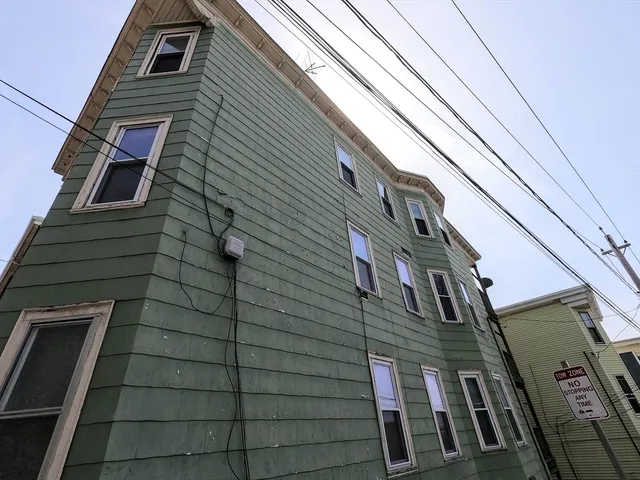 a view of a house with a door
