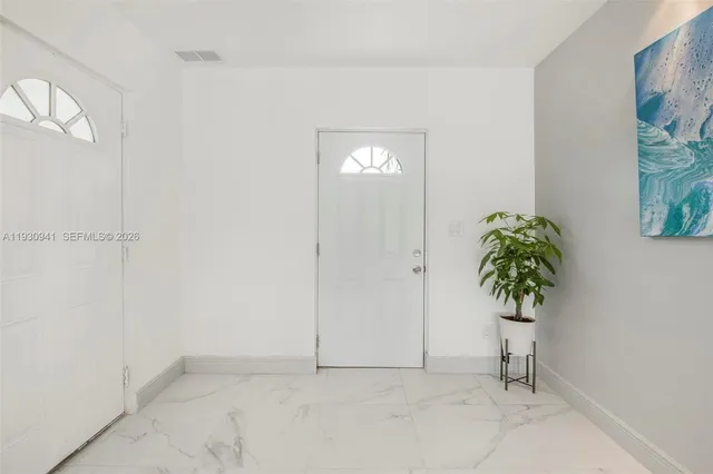 a view of empty room