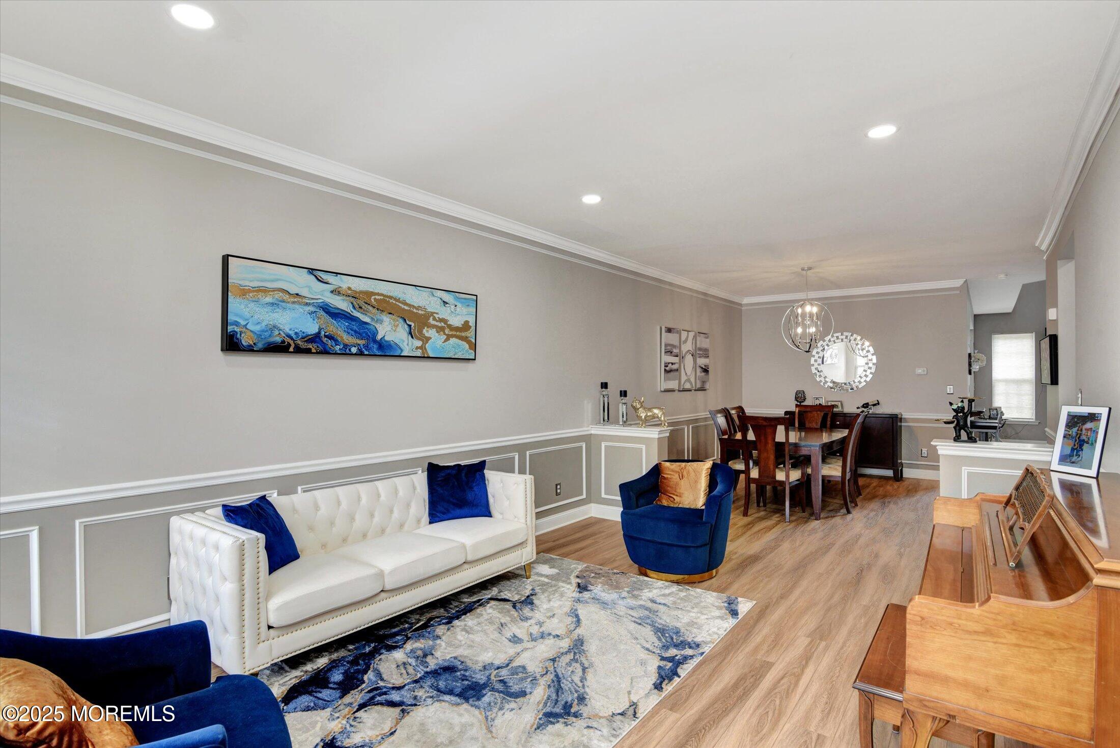 45 Brookfield Drive Jackson, NJ 08527 - Photo 5 of 39 a living room with furniture and wooden floor