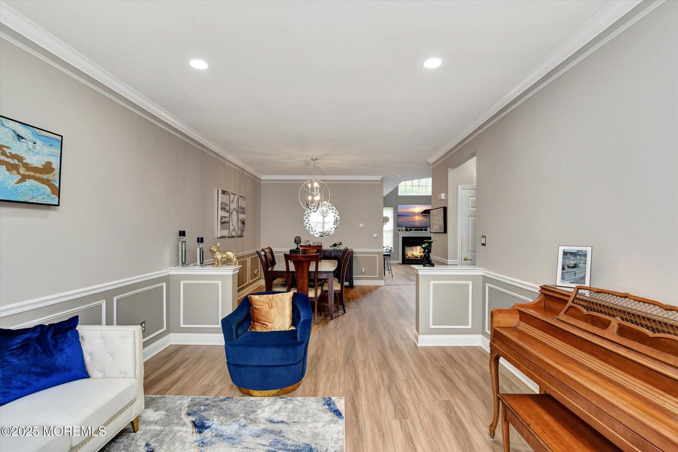45 Brookfield Drive Jackson, NJ 08527 - Photo 6 of 39 a living room with furniture and a fireplace