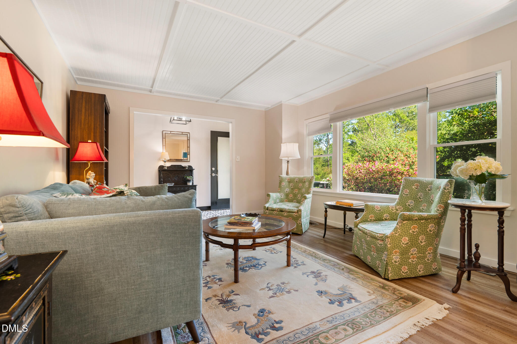 1902 White Plains Road Chapel Hill, NC 27517 - Photo 13 of 53 a living room with furniture and a large window