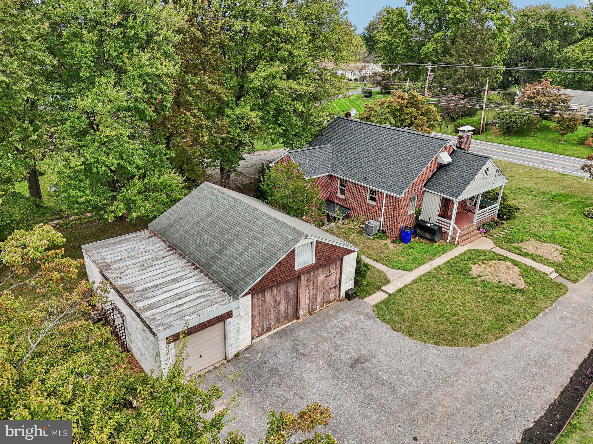 1008 North Main Street Mount Airy, MD 21771 - Photo 35 of 52 an aerial view of a house with a garden