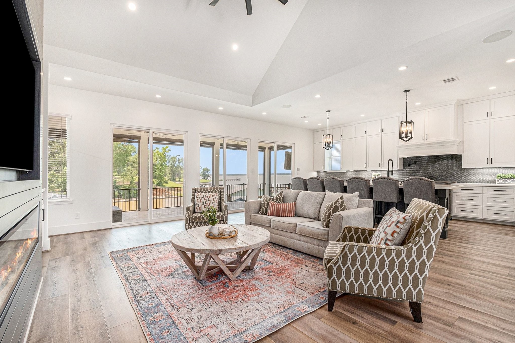 111 Seagull Path Point Blank, TX 77364 - Photo 11 of 50 Amazing waterfront views from sliders.