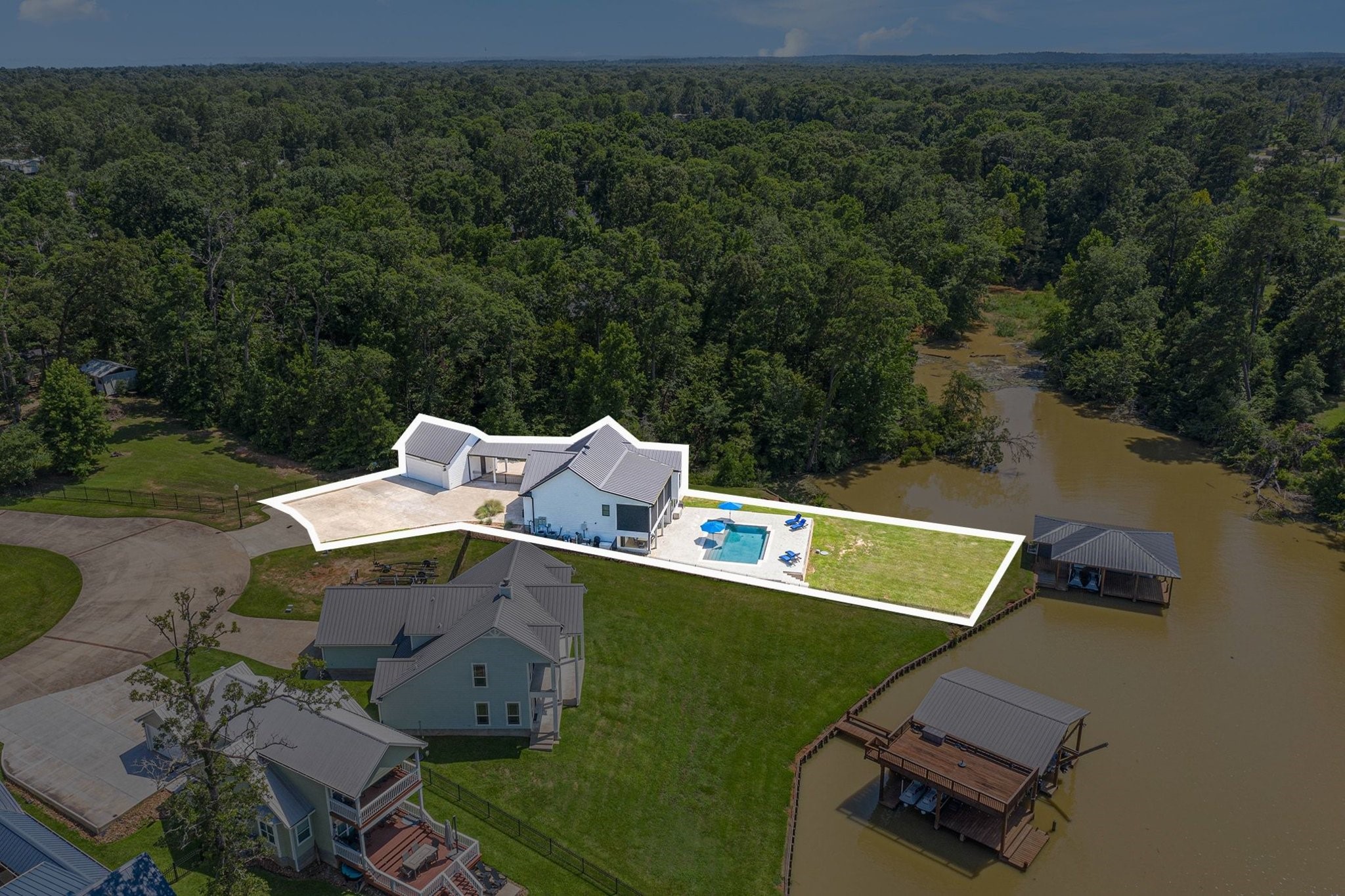 111 Seagull Path Point Blank, TX 77364 - Photo 50 of 50 You can own a private lakefront property with your own cove!