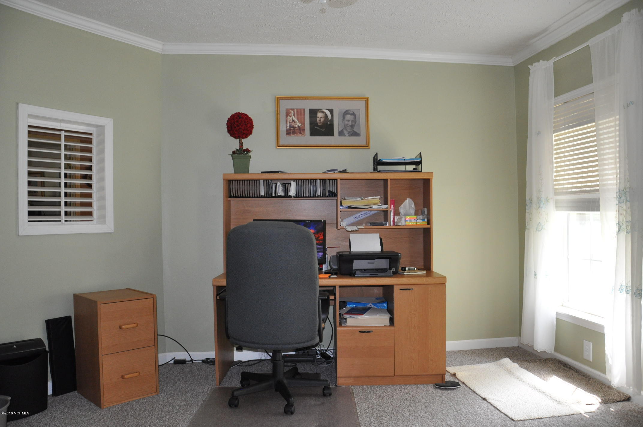 6882 Maple Road Northwest Ash, NC 28420 - Photo 17 of 35 Office area or sitting room off of the Owners Bedroom