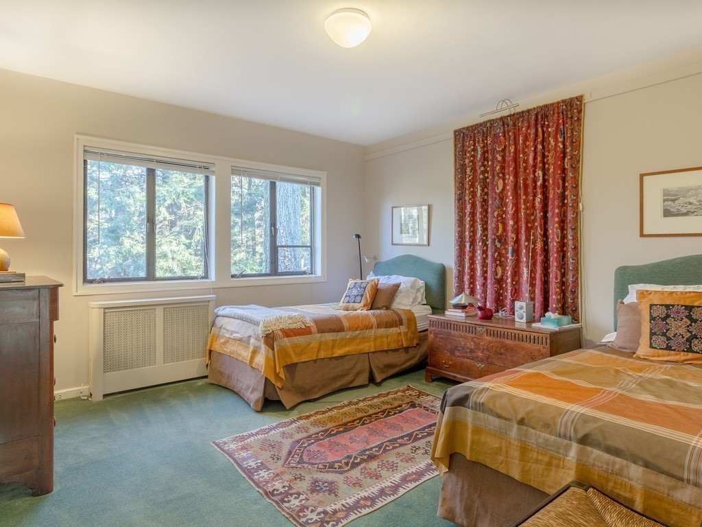 106 Sargent Road Brookline, MA 02445 - Photo 15 of 20 a bedroom with two beds and a window