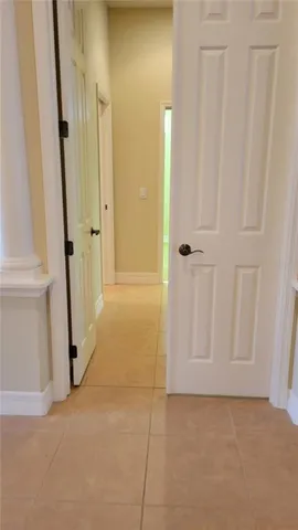 a view of a small space