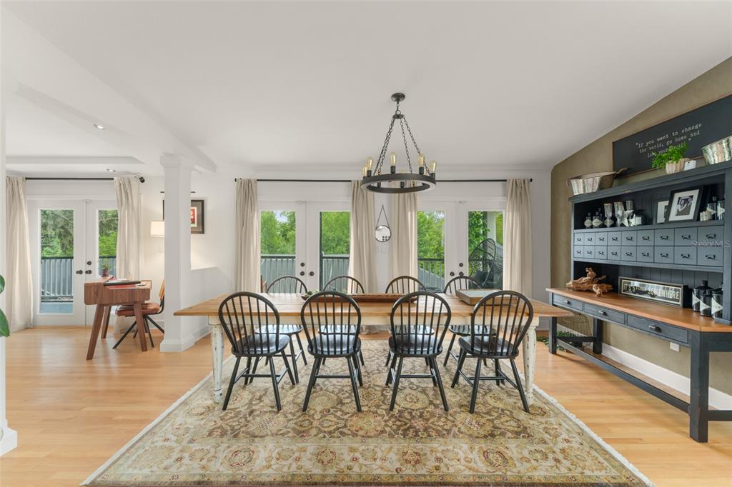 101 Lee Street Windermere, FL 34786 - Photo 17 of 63 a view of a dining room with furniture window and outside view