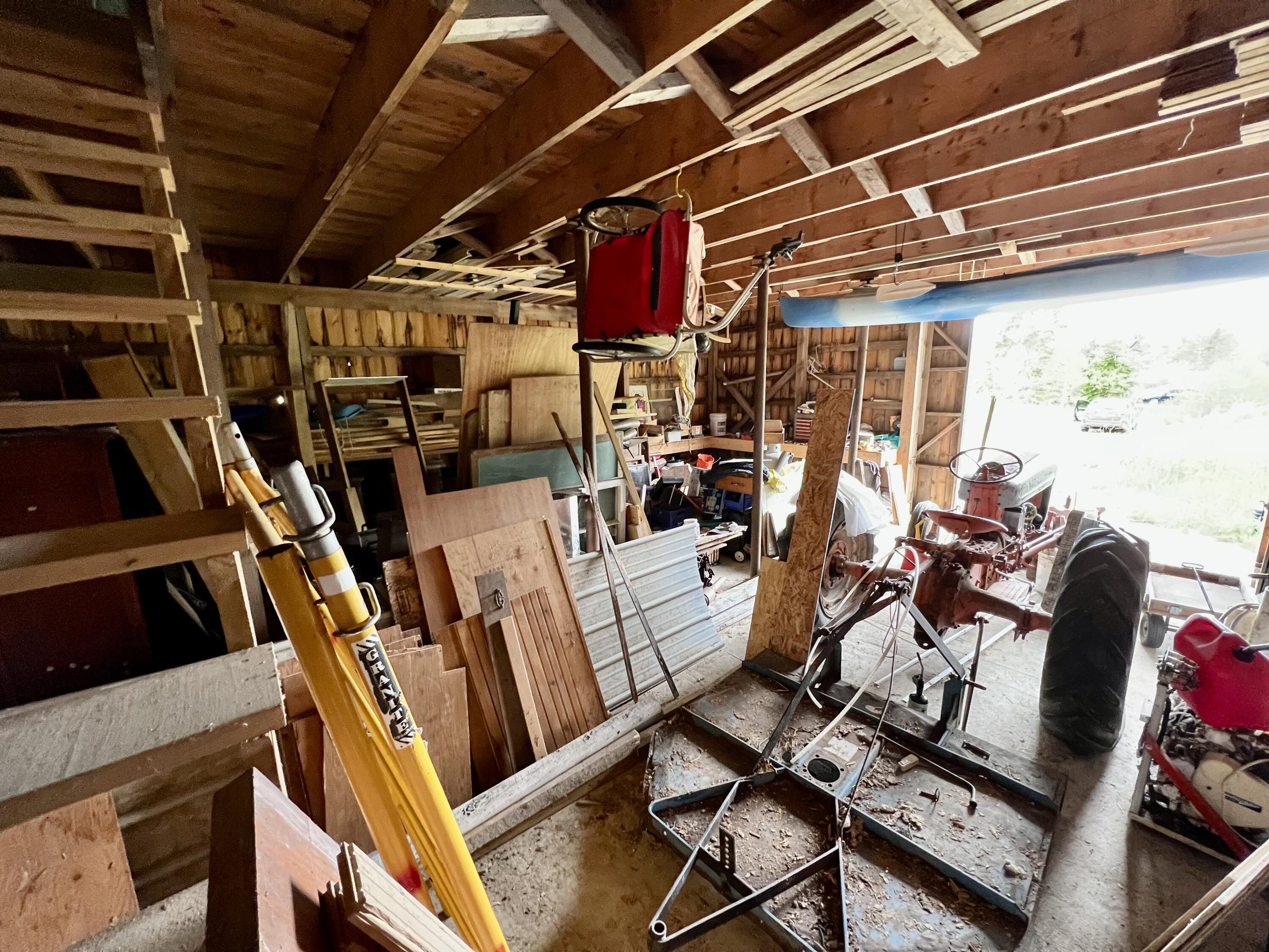 65 Asa Dyer Brook Road Steuben, ME 04680 - Photo 28 of 46 Barn Interior