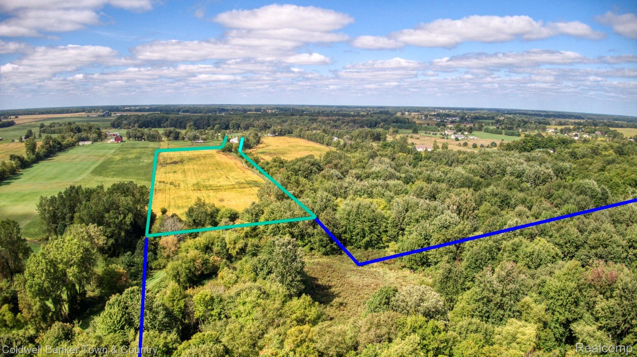 8888 Robb Road Fowlerville, MI 48836 - Photo 7 of 32 Arial 9acres to connected 14.jpg