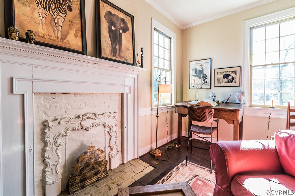 12016 Old Buckingham Road Midlothian, VA 23113 - Photo 10 of 24 a living room with furniture and a window