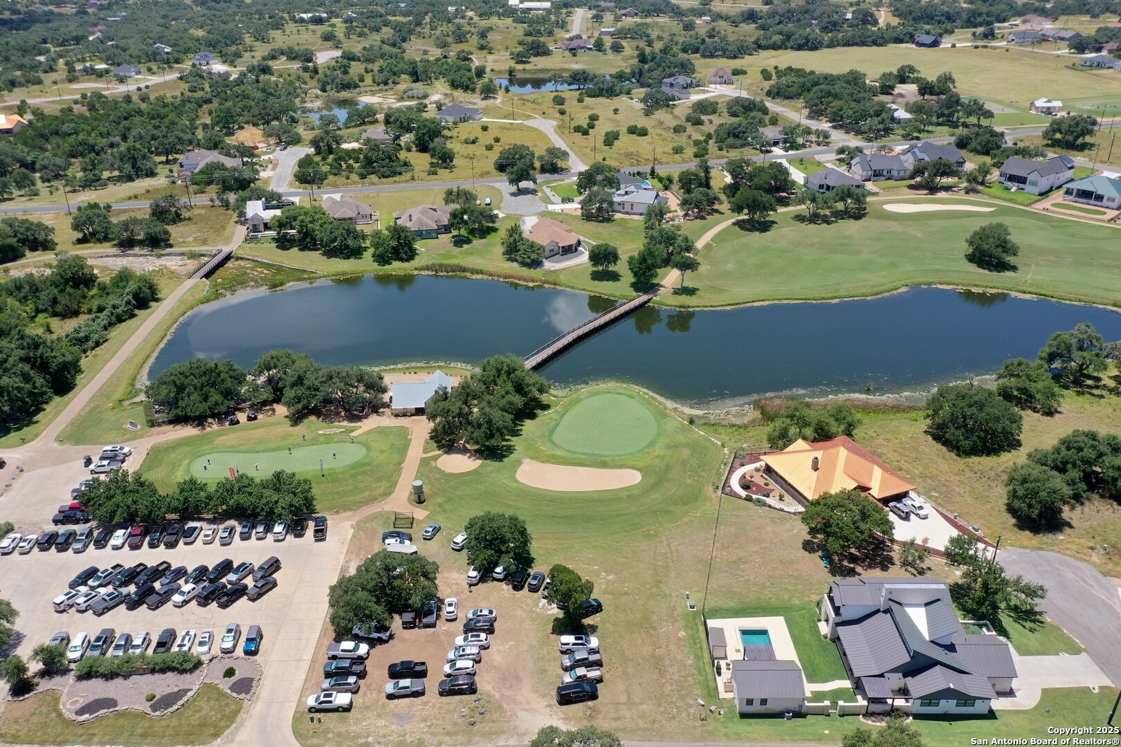140 North Calvin Barrett Blanco, TX 78606 - Photo 20 of 23 an aerial view of residential houses with outdoor space