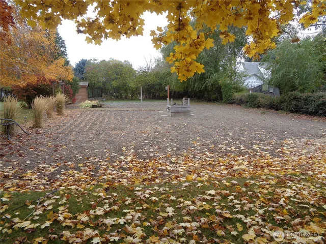 a view of outdoor space and yard
