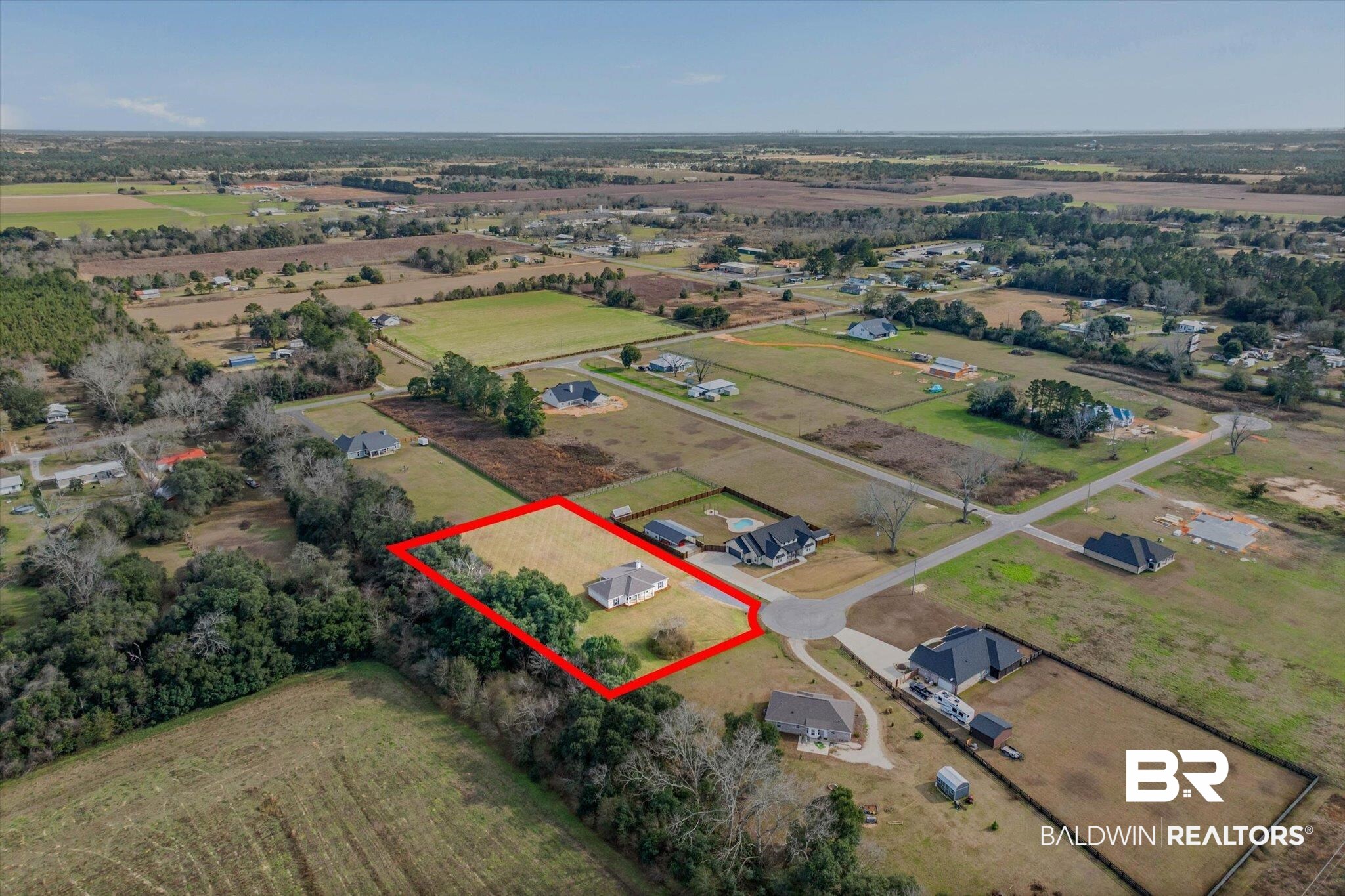 13198 Gopher Court Elberta, AL 36530 - Photo 33 of 37 Birdseye view from the south