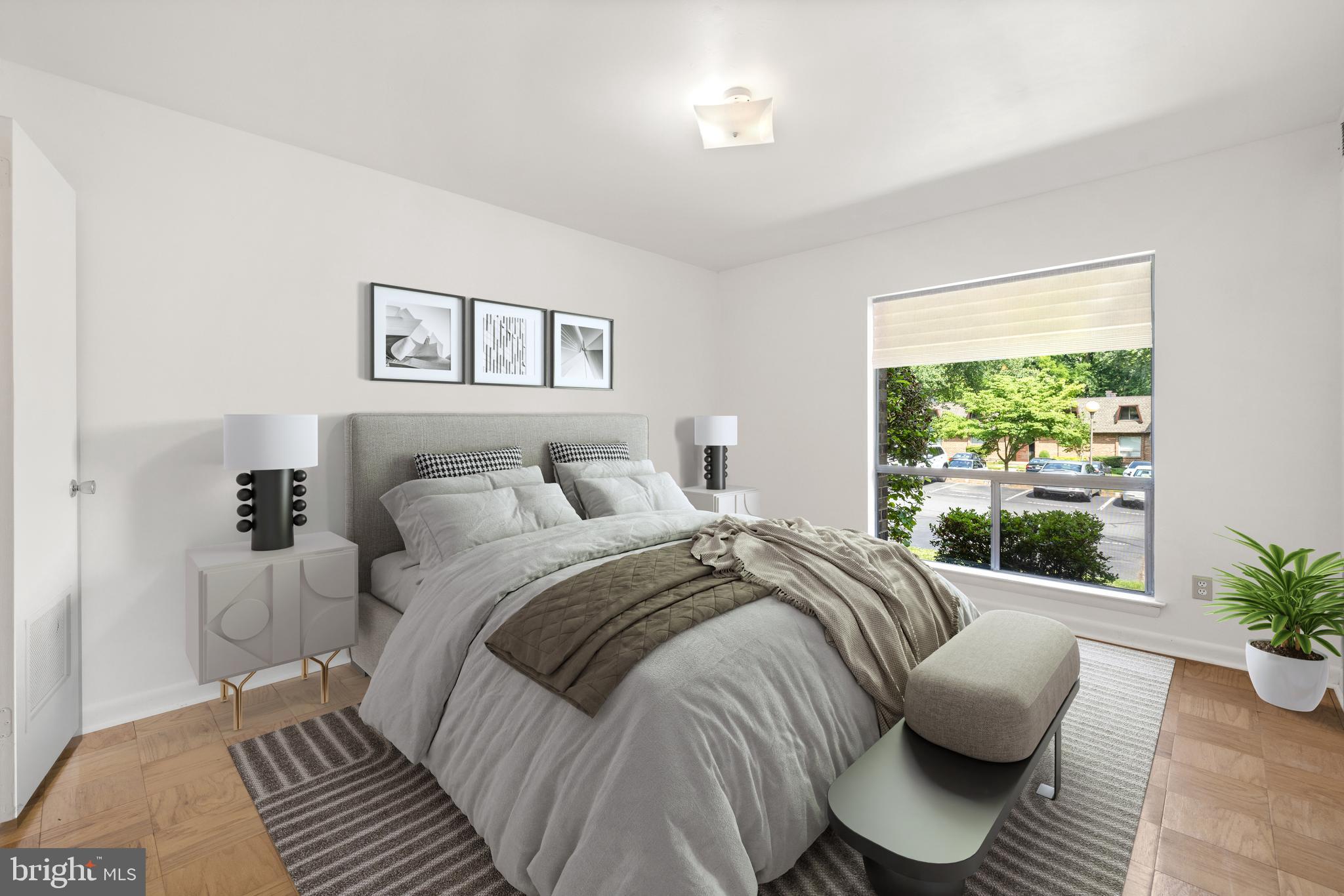 11605 Vantage Hill Road, Unit 12B Reston, VA 20190 - Photo 13 of 30 Master Bedroom - virtually staged