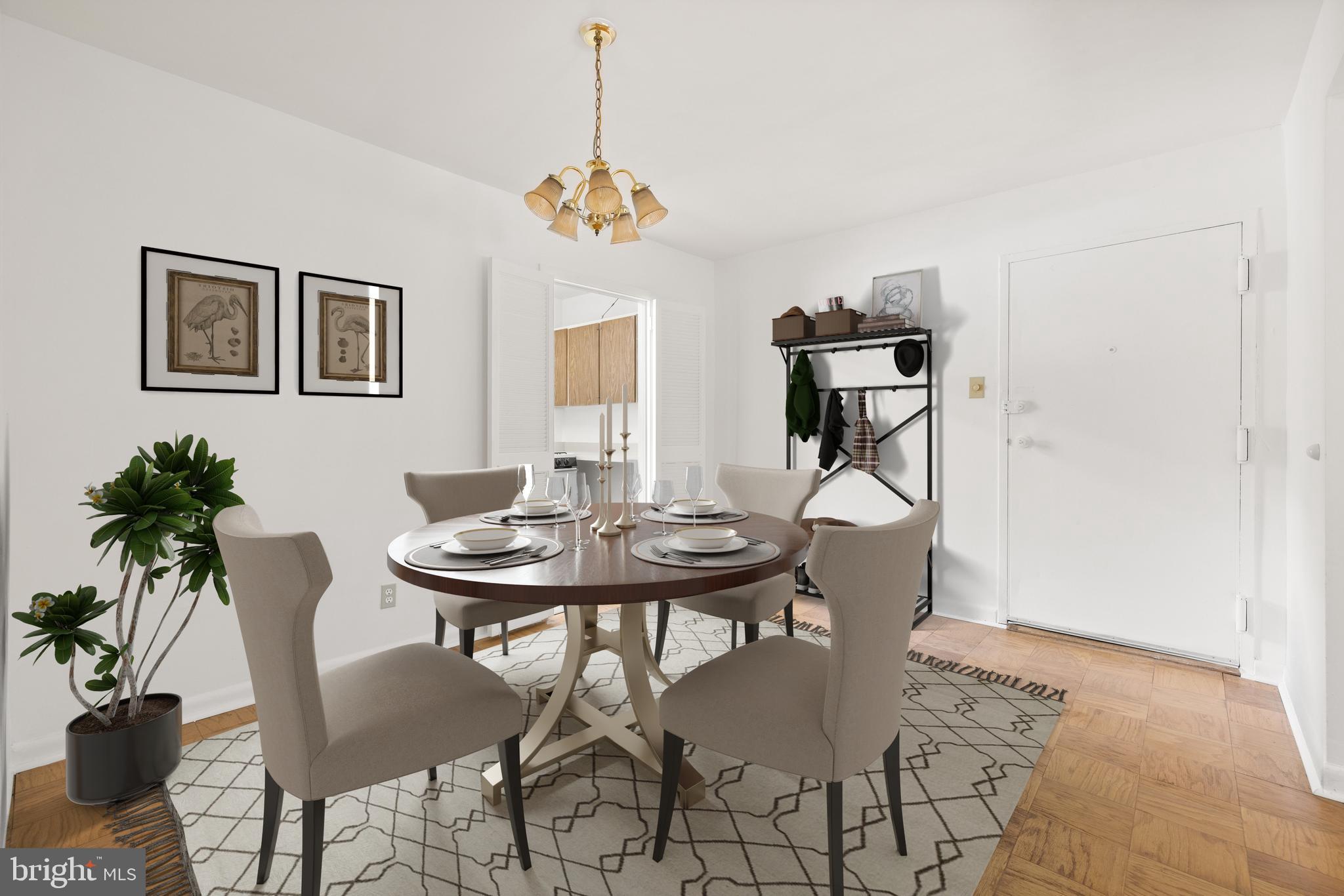 11605 Vantage Hill Road, Unit 12B Reston, VA 20190 - Photo 5 of 30 Dining Area - virtually staged