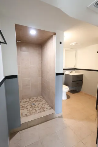 a bathroom with a toilet