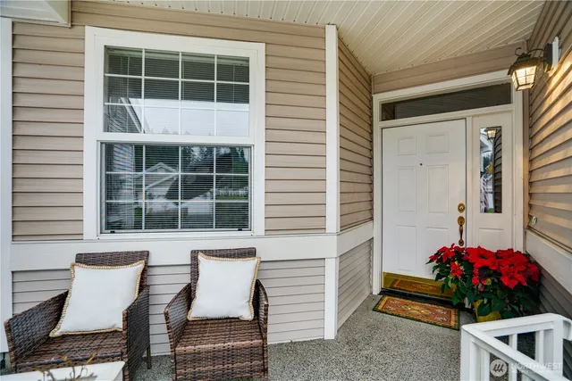 a view of a house with a porch