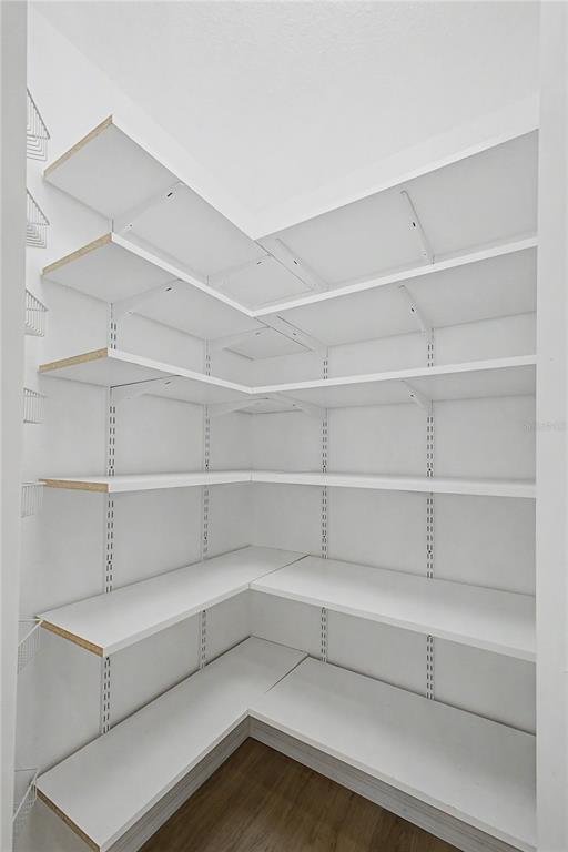 15031 Surrey Bend Spring Hill, FL 34609 - Photo 23 of 77 a view of walk in closet with empty racks