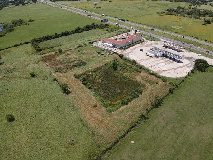 51359 Highway 290 East Hempstead, TX 77445 - Photo 8 of 15 an aerial view of a house with a yard