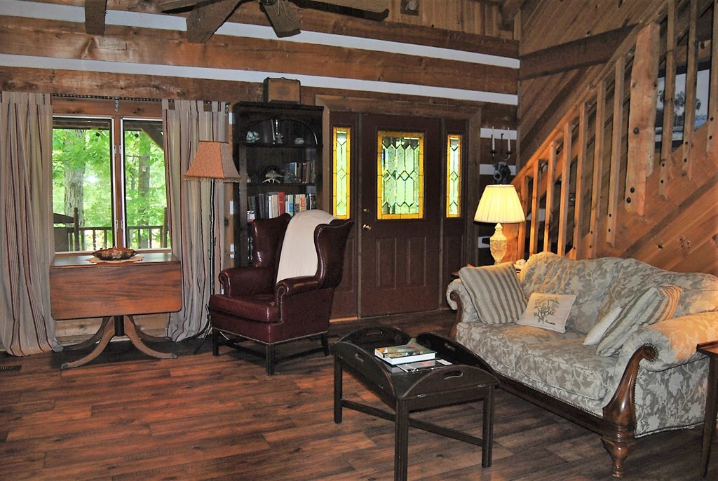 249 Bolingview Road Juliette, GA 31046 - Photo 38 of 45 a living room with furniture and a fireplace
