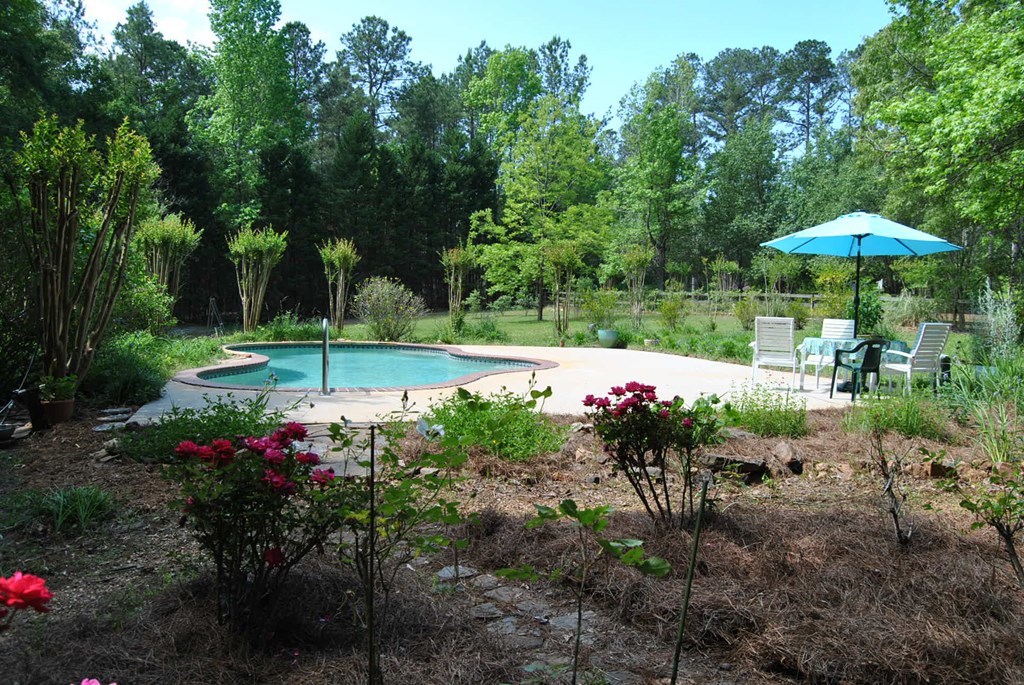 249 Bolingview Road Juliette, GA 31046 - Photo 5 of 45 a view of a backyard with a garden