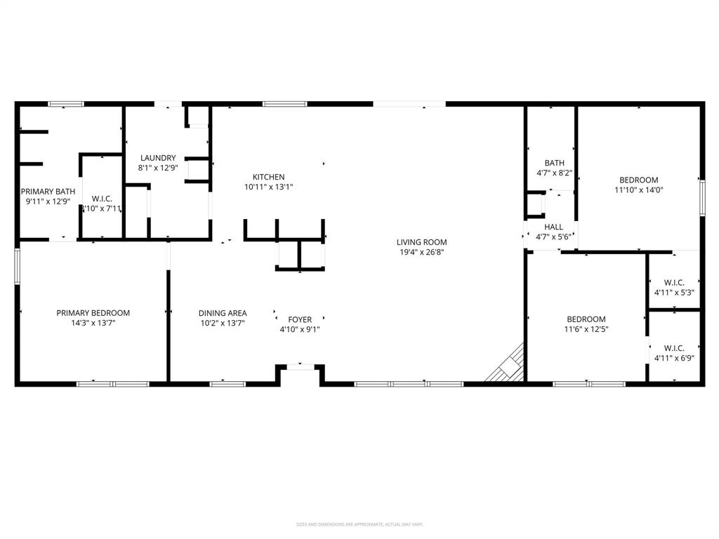 960 Pecan Street Azle, TX 76020 - Photo 34 of 34 a picture of a floor plan