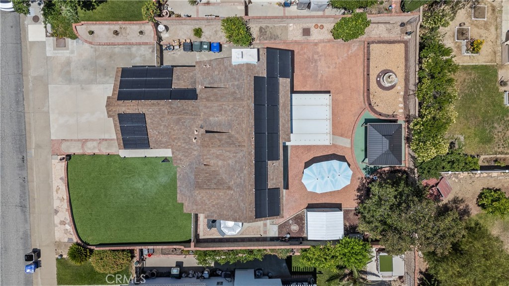 28501 Victoria Road Castaic, CA 91384 - Photo 44 of 45 an aerial view of a house with outdoor space and street view