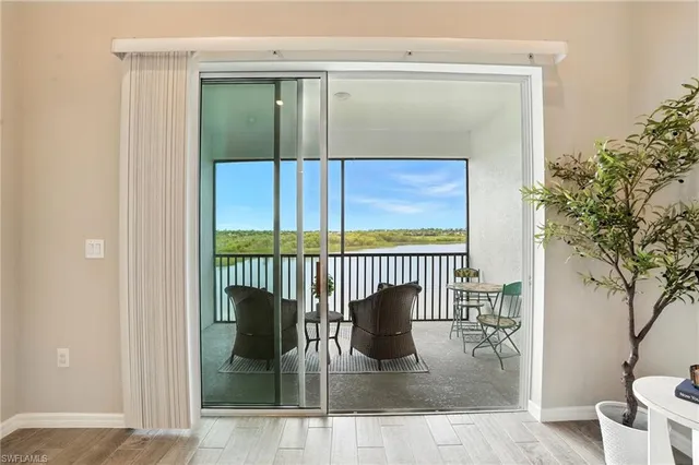 a glass door with a glass door and shower
