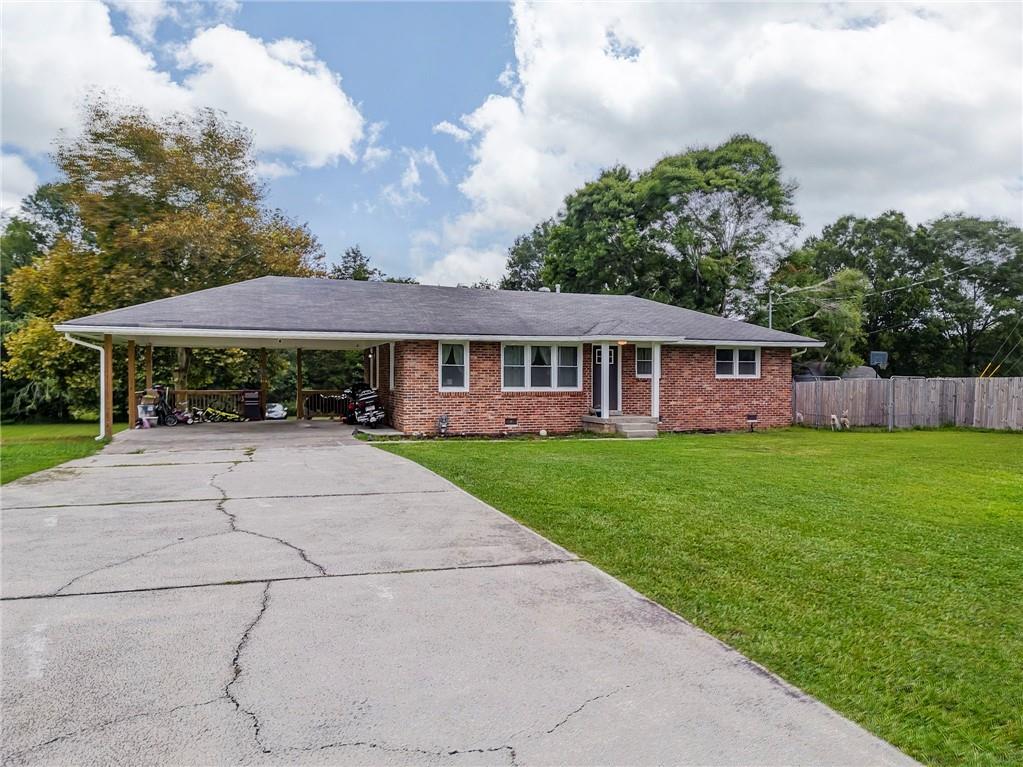 2020 Old Cedartown Road Cedartown, GA 30125 - Photo 1 of 33 a view of a house with a yard