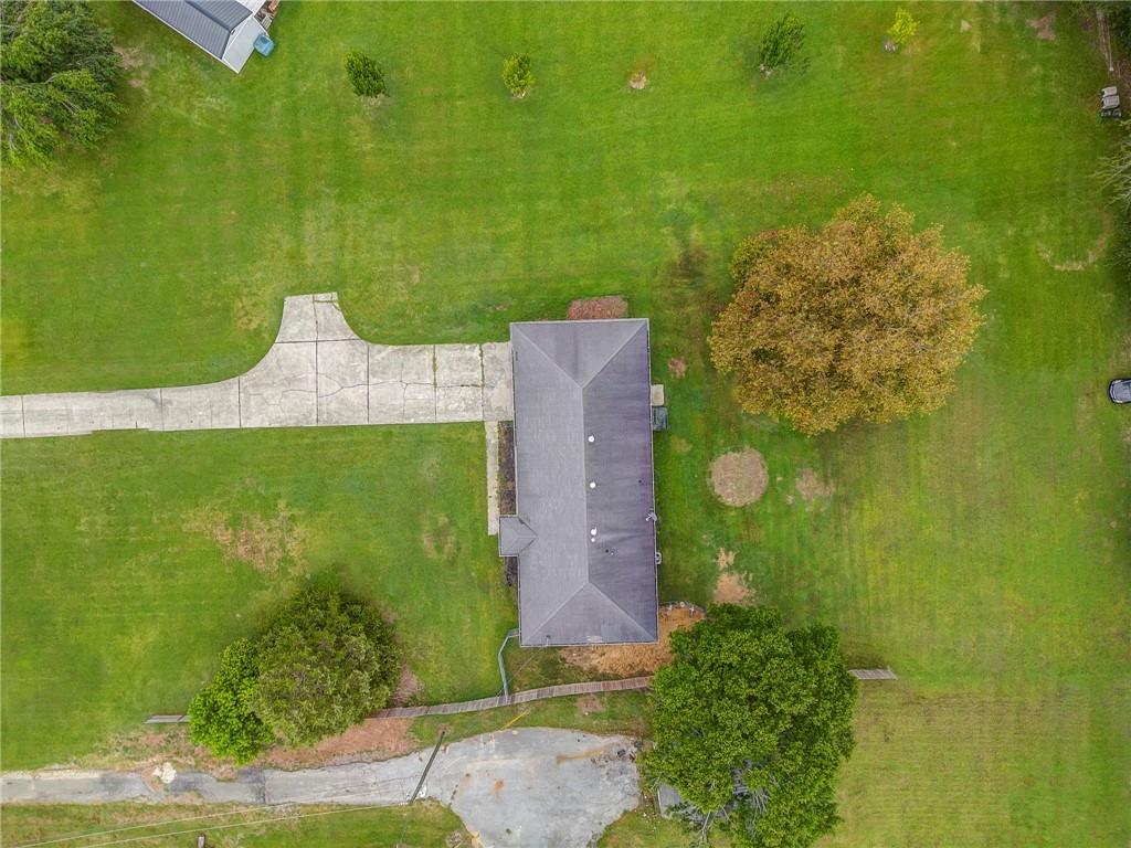 2020 Old Cedartown Road Cedartown, GA 30125 - Photo 30 of 33 an aerial view of a house with a yard