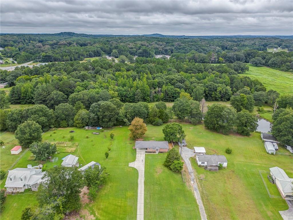 2020 Old Cedartown Road Cedartown, GA 30125 - Photo 31 of 33 an aerial view of a house with a yard