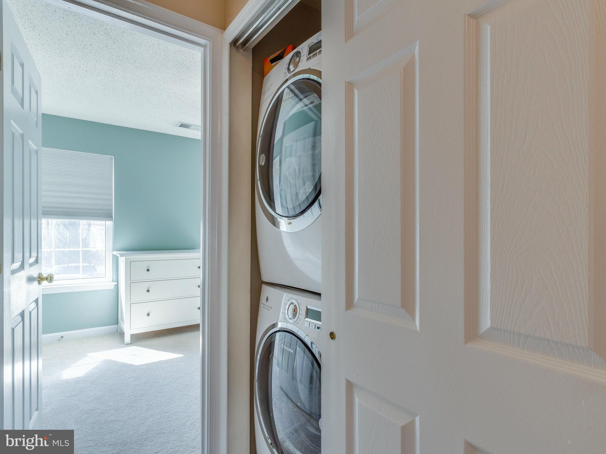 2471 Fox Trot Terrace Reston, VA 20191 - Photo 12 of 23 Bedroom level laundry w full size W/D