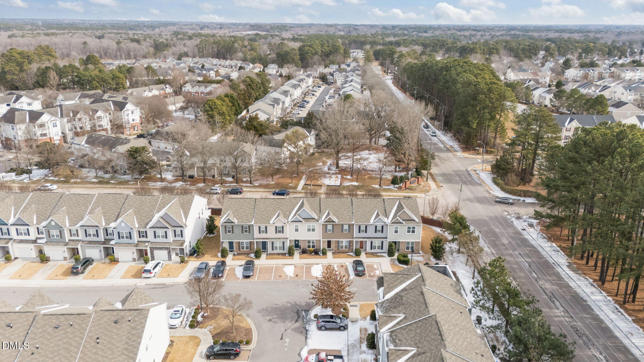 8856 Commons Townes Drive Raleigh, NC 27616 - Photo 39 of 46 Aerial
