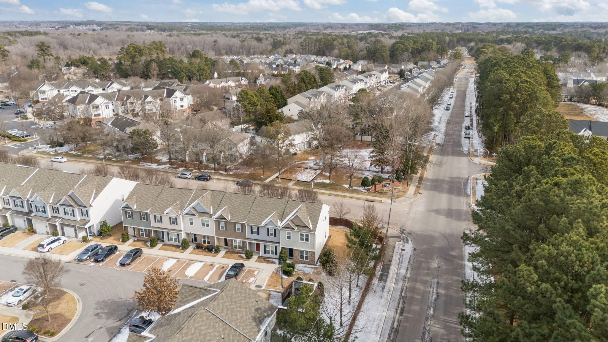 8856 Commons Townes Drive Raleigh, NC 27616 - Photo 40 of 46 Aerial