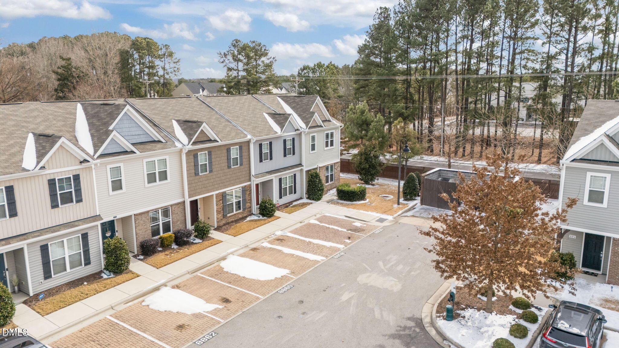 8856 Commons Townes Drive Raleigh, NC 27616 - Photo 42 of 46 Aerial