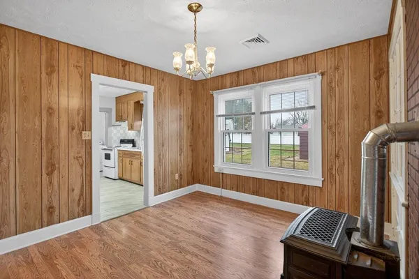 a view of a house with a porch