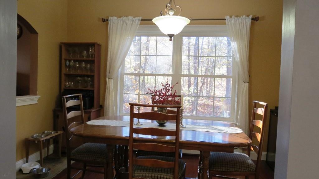 134 Saunders Road Poland, ME 04274 - Photo 13 of 35 Dinging area with window view of the...