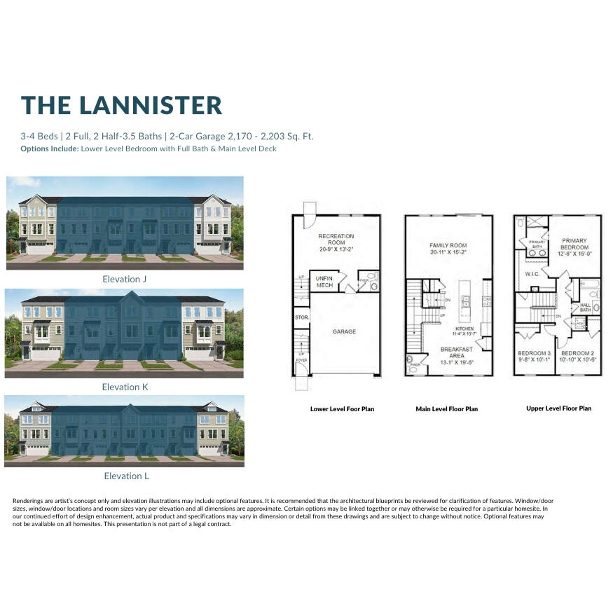 1045 Old Cypress Run Hanahan, SC 29410 - Photo 42 of 42 Lannister Floor Plan.1