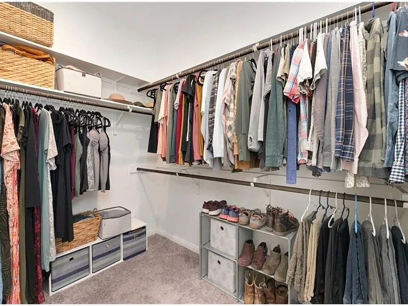167 Iron Rail Road Dripping Springs, TX 78620 - Photo 15 of 17 Walk in closet featuring carpet flooring