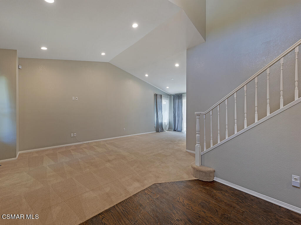 1902 Rambling Road Simi Valley, CA 93065 - Photo 42 of 67 a view of an empty room with wooden floor