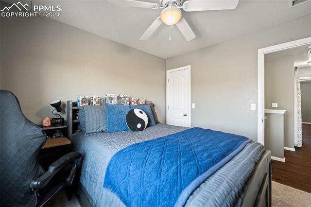 6382 Pilgrimage Road Colorado Springs, CO 80925 - Photo 23 of 32 Bedroom 1 upper level