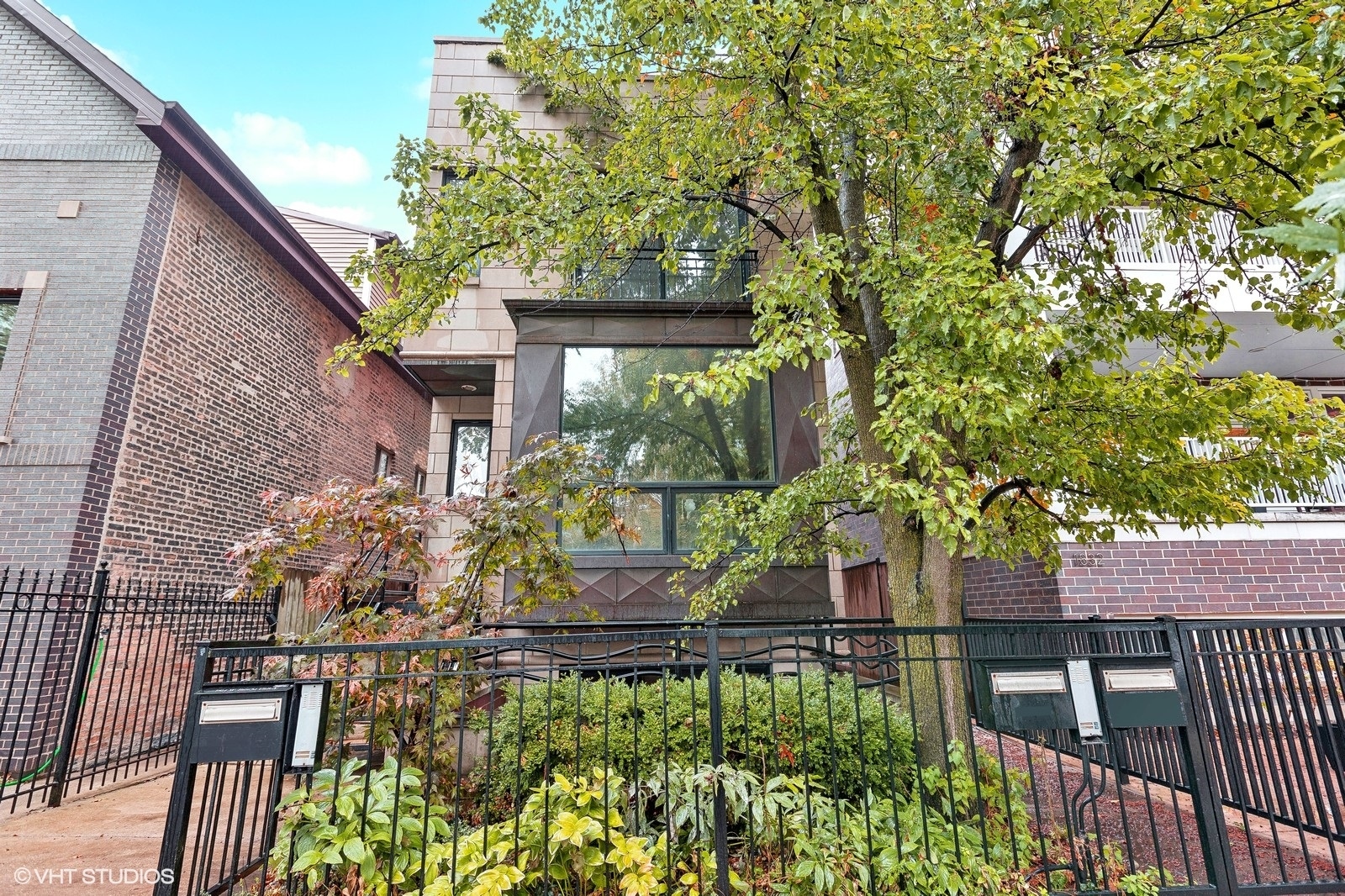 a house with lots of trees