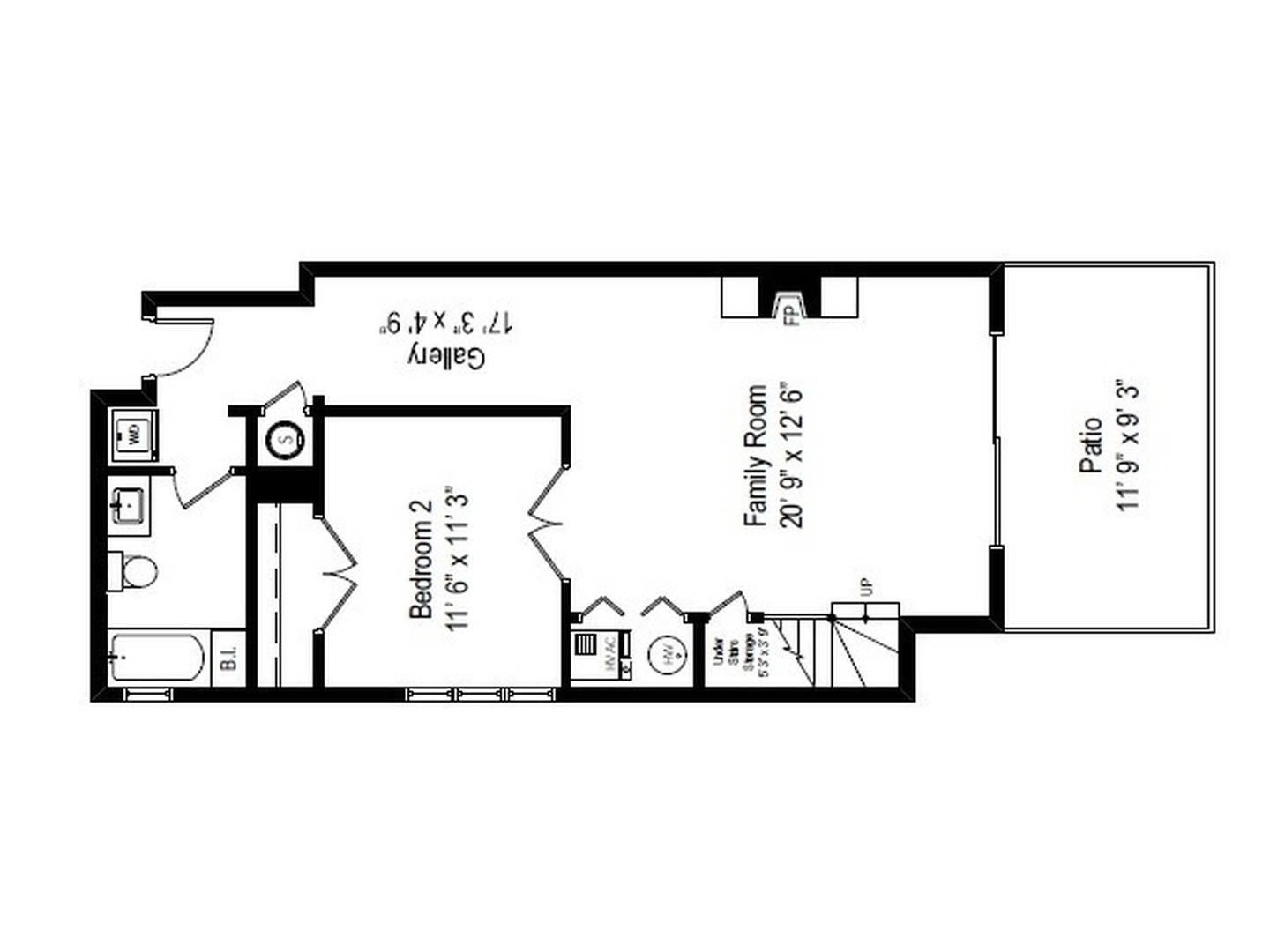 1834 West Rice Street, Unit A Chicago, IL 60622 - Photo 29 of 39 a picture of a floor plan